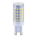 Лампа KAPSUL LED G9 5W 500LM 3000K (TL) Коррелированная цветовая температура (в сфере): 3000K<br>мощность: 5W<br>Световой поток: 500LM<br>Индекс цветопередачи: â 80<br>Базовый тип: G9<br> 526-010942