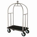 Тележка для багажа (серебристая)