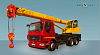 Автокран МАЗ 6312В3 (8×4) 25 т
