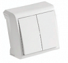Накладной выключатель Thea двойной