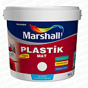 Водоэмульсионная акриловая краска MARSHALL PLASTIK MAT 7.5L