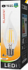 Лампа светодиодная филамент "DEKOR" "TESS" C35 4 Вт E27  2700K