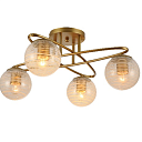 Люстра 52018 4xE27 CHAMPAGNE+GOLD (TEKAVIZE) 159-17672