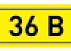 Наклейка «36 В» EKF PROxima