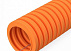 Труба гофрированная ПВХ лёгкая 350 Н оранжевая Промрукав