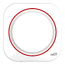 Вентилятор накладной Disc D100 обратный клапан Era