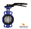 Затвор с двойними штоками, диск из нержавеющей стали, тип Т DN300 PN16 бренд MAX VALVE
