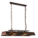 Люстра ZM002 4xE27 WOOD+IRON 78x21см (TEKAVIZE) 159-17854