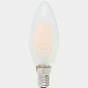 Лампа F-LED B35-7W-827-E14 свеча, 60Вт, 625Лм, матовый, теплый ЭРА
