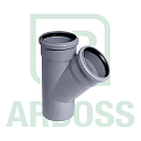 Тройник Ostendorf HTEA 110/50 мм 45° канализационный