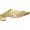 Верхний душ Raindance E 300 1jet настенный полиров.золот