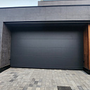 Автоматические ворота из сендвич-панелей