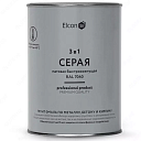 Грунт-эмаль Elcon 3 в 1 быстросохнущая (цвет: серый / матовый)