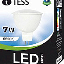Лампа светодиодная MR16 7 Вт "TESS" 6500K дневного света