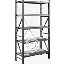 Стеллаж MS U 2000х1000х500 (5 полок, нагрузка на полку 200 кг)