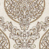 Обои Ланита Корона Декор песочно-бежево-золотой