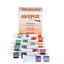 Колеровочные пасты  Colouring pastes 30 ml AKEPOX 8 X assorted colours