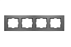 Четверная рамка NOVELLA FUME DORTLU CERC