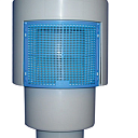 Вентиляционный клапан DN110 с вдвойне изолированной стеной и с уменьшителем DN50/75
