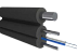 Кабель оптический FTTx (стальная проволока 1 мм), 2 волокна (Артикул: LOC-FTTX-1,0-02)