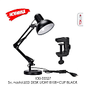 Светильник настольный 810B+CLIP, черный, красный, синий, розовый, зеленый