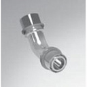 Колено 45° со втулками из нержавеющей стали