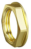 Контргайка латунная ду 15 (1/2") ld