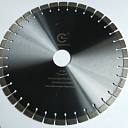 Отрезной диск с рабочей частью из стали для гранита Φ 400 mm - 28x3.8x16x50