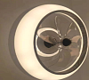 Светильник LED Fan Lamp LYF6864, белый+дерево, 36W, 3CCT, D500 (TEKLED), артикул 165-039064