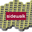 Газонная решетка для Экопарковки Мраморная крошка.Желтый