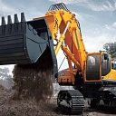 Гусеничный экскаватор Hyundai R800LC-9