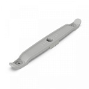 Держатель плоского кабеля двусторонний для прямого монтажа на 8 мест серый (20шт/300шт уп/кор)