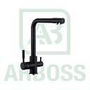 Смеситель для кухни (SAF18-A092KB чёрный)