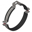 Хомут оцинкованный трубный с гайкой 1"