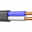 Кабели с алюминиевой жилой AVVG-P 2х16 (ож)-1