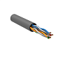 Кабель 6A 4х2х23AWG LSZH серый (305м)