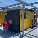 Паровые котлы 4000 кг/ч с насосным узлом  и газовой горелкой Baite