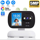 Видеоняня с монитором, wifi, беспроводная, умная, с камерой