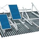 алюминиевые конструкции для монтажа солнечных панелей батарей