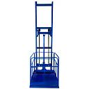 Однонаправленная (однорычажная) направляющая подъёмная платформа