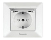 Розетка с заземлением Arkedia KAPAK TOP PRIZ C.K. 02 10-2 PANASONIC 120 