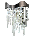 Бра Crystal 3xE14 BLACK 250ммxH330мм TEKLED 151-19957