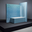 Ванна Bette Ocean Ноги справа перелив сзади с шумоизоляцией и антискольжением