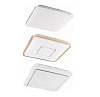 Светильник светодиодный потолочный трехрежимный  Castelo SQ - 2x32W MultiColor - Champagne,420x420mm