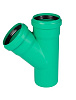 Тройник ПП для ливневой канализации Ру 3 45° Ду 110х110 OSTENDORF