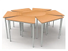 Комплект столов на металлокаркасе ''Цветок''