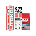 Белая клеевая смесь SuperFlex К77 (25 кг)