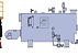 Паровой котел SFG-3.0-1,0-G (G/L) (3000 кг/ч 10 бар)