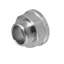 Металлический переходник 1/4"- 1/2 (для монометра)