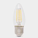 Лампа F-LED B35-5W-840-E27 свеча, 40Вт, 545Лм, нейтральный ЭРА